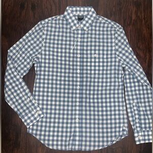 Todd Snyder Blue Checkered Men's Shirt